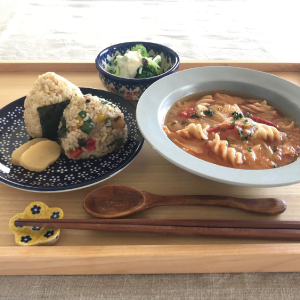 具だくさんスープ